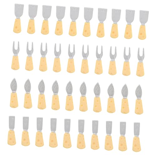 JOINPAYA 40 Stück Miniatur-Spielzeug-küchenartikel – Käsegabel Messer Schaufel Aus Harz Perfekt Für Die Dekoration Von Miniaturszenen JOINPAYA 40 Stück Miniatur-Spielzeug-küchenartikel – Käsegabel Messer Schaufel Aus Harz Perfekt Für Die Dekoration Von Miniaturszenen von JOINPAYA