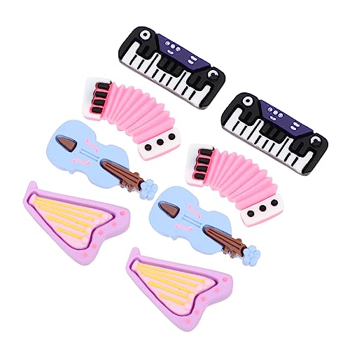 JOINPAYA 40St Zubehör für Mini-Instrumente Miniature Guitar Decorations Miniature Instrument Accessories Luft Blockflöteninstrument Exquisite Harzverzierung Harz-Instrument JOINPAYA 40St Zubehör für Mini-Instrumente Miniature Guitar Decorations Miniature Instrument Accessories Luft Blockflöteninstrument Exquisite Harzverzierung Harz-Instrument von JOINPAYA