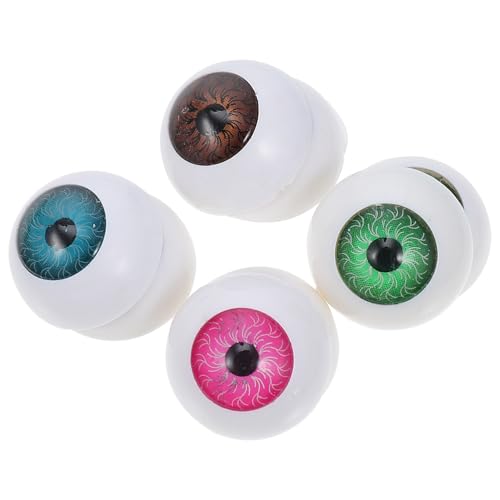 JOINPAYA 40st Horror-Auge Kostüm Füllung Gruselige Halloween-Augen Streich Tierpuppenaugen Augen Für Häkelspielzeug Hohler Augapfel Bausatz Handwerkliche Augen Halloween-augapfel Plastik von JOINPAYA