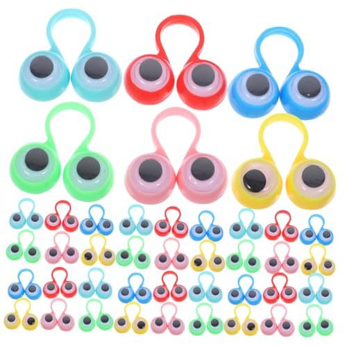 JOINPAYA 48 Stück Große Augen Fingerpuppen Augenring Fingerpuppen für Lustige Finger Spielzeuge für Kreative Lernspiele und Partys JOINPAYA 48 Stück Große Augen Fingerpuppen Augenring Fingerpuppen für Lustige Finger Spielzeuge für Kreative Lernspiele und Partys von JOINPAYA