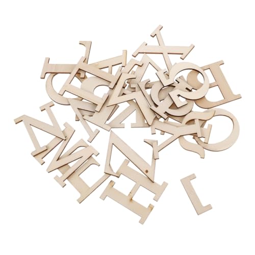 JOINPAYA 48 Stück Teiliges aus Holzbuchstaben Griechisches Alphabet Lernspielzeug für Erkennung und Wortspiele für Vorschulerziehung und Unterwegs von JOINPAYA