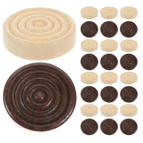 JOINPAYA 48-teiliges Damespiel aus Holz: Runde Dame-Chips für Brettspiele, Lernspiele, Reisen, Camping, Hinterhofreisen JOINPAYA 48-teiliges Damespiel aus Holz: Runde Dame-Chips für Brettspiele, Lernspiele, Reisen, Camping, Hinterhofreisen von JOINPAYA