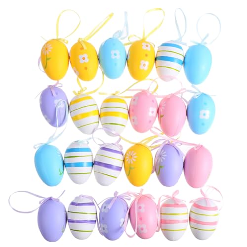 JOINPAYA 48-teiliges Osterparty-zubehör Aus Plastik für Ostern Osterfüller Malen Osterdekorationen Osterfest von JOINPAYA