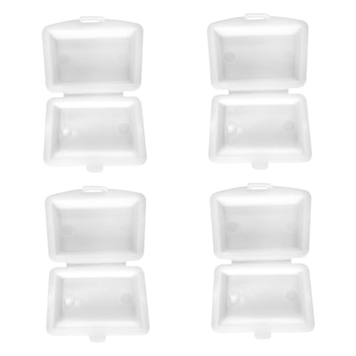 JOINPAYA 4Er-Box Mini-Lunchbox Heimwerken Container Essen plastiktisch plastikenten Dollhouse Accessories Dollhouse-Küche puppenhaus Miniatur-Requisite Schaufenster Requisit Weiß JOINPAYA 4Er-Box Mini-Lunchbox Heimwerken Container Essen plastiktisch plastikenten Dollhouse Accessories Dollhouse-Küche puppenhaus Miniatur-Requisite Schaufenster Requisit Weiß von JOINPAYA