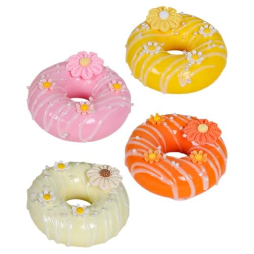 JOINPAYA 4Pcs Simulation Donuts Modelle PVC Realistische Donuts Pu Realistische Donuts von JOINPAYA