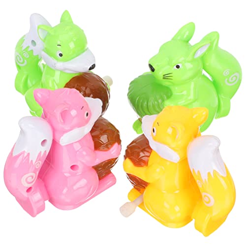 JOINPAYA 4Stücke Aufzieh Tierspielzeug für Lustige und Eichhörnchen Kreatives Hand Auge Koordination Sicheres und Langlebiges Material Zufallsstil JOINPAYA 4Stücke Aufzieh Tierspielzeug für Lustige und Eichhörnchen Kreatives Hand Auge Koordination Sicheres und Langlebiges Material Zufallsstil von JOINPAYA