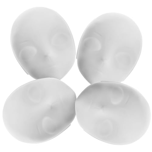 JOINPAYA 4Stücke Leere DIY Gesichtsmaske aus Handbemalbare Maske für Kostümpartys und Kreative Bastelprojekte für Halloween und Cosplay JOINPAYA 4Stücke Leere DIY Gesichtsmaske aus Handbemalbare Maske für Kostümpartys und Kreative Bastelprojekte für Halloween und Cosplay von JOINPAYA