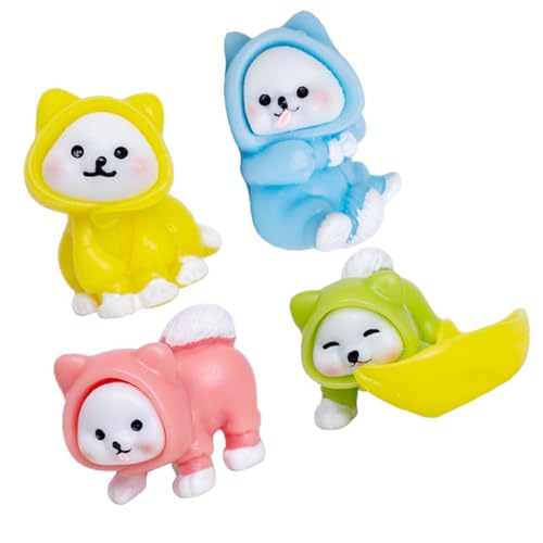 JOINPAYA Auto Dekoration Hund Hundewelpen 4er Set Hund Figuren Aus Resin Realistische Deko Für Zuhause Niedliche Hundeskulpturen Für Und Regal Perfektes Für Hundeliebhaber JOINPAYA Auto Dekoration Hund Hundewelpen 4er Set Hund Figuren Aus Resin Realistische Deko Für Zuhause Niedliche Hundeskulpturen Für Und Regal Perfektes Für Hundeliebhaber von JOINPAYA