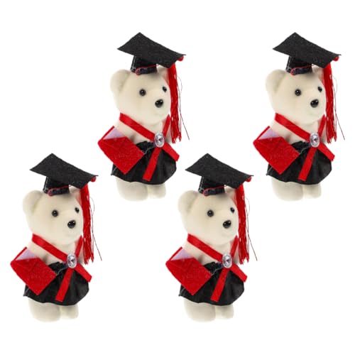 JOINPAYA 4 Stücke Graduation Bär Weichen Flauschigen Plüsch Spielzeug Bär Plüsch Für Familie Freunde JOINPAYA 4 Stücke Graduation Bär Weichen Flauschigen Plüsch Spielzeug Bär Plüsch Für Familie Freunde von JOINPAYA