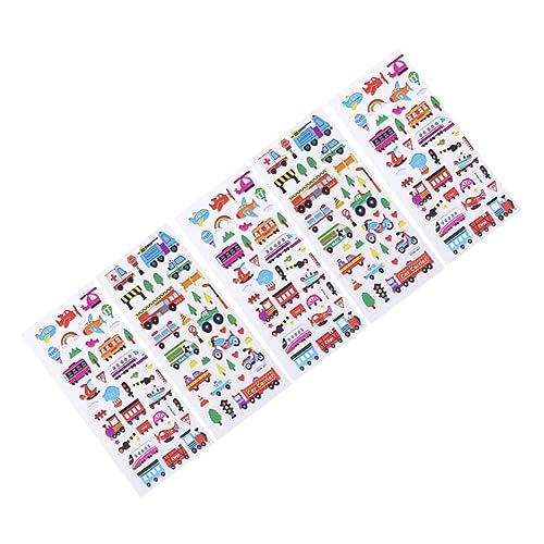 JOINPAYA 5 Blätter 3D-Blasenaufkleber für wandverkleidung Wand polsterung bastelzeug autoaufkleber The Bubble car Sticker Aufkleber für Autoblasen Verkehrsblasenaufkleber von JOINPAYA
