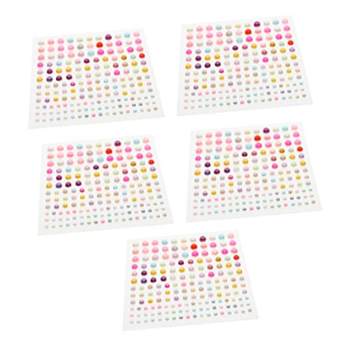JOINPAYA 5 Blätter DIY Aufkleber bastelset basteln für kinderspielzeuge Children Toys bastel Set für dekorativer Aufkleber für Kinderkleber Plastik Colorful von JOINPAYA