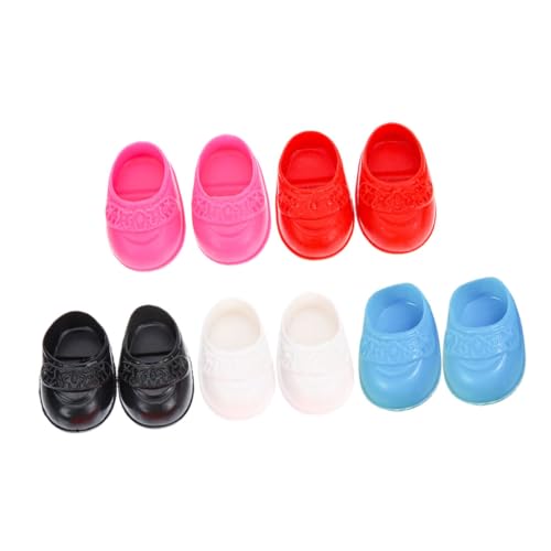 JOINPAYA 5paare Mini Schuhe Für Puppen Farbenfrohe Handgefertigte Accessoires Für Puppenhäuser Dekorative Miniaturschuhe Für Kreative Gestaltung Und Fotografie Für -projekte Und JOINPAYA 5paare Mini Schuhe Für Puppen Farbenfrohe Handgefertigte Accessoires Für Puppenhäuser Dekorative Miniaturschuhe Für Kreative Gestaltung Und Fotografie Für -projekte Und von JOINPAYA