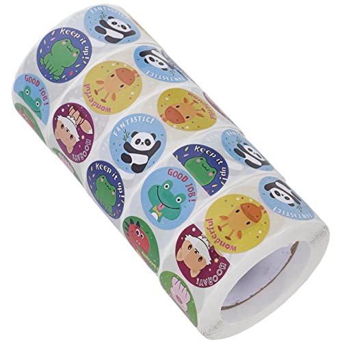 JOINPAYA Bastelaufkleber – 5 Rollen Selbstklebende Papieraufkleber Mit Cartoon-rollendesign – Perfekt Für Scrapbooking Und Partygeschenke von JOINPAYA