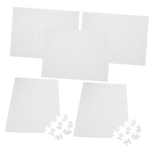 JOINPAYA 5 Satz Leeres Sublimationspuzzle Bastelpuzzle Übertragen Wärmeübertragungs-rohling-Puzzle Leere Puzzles Für Sublimation Blanko-Puzzle Für Thermotransfer DIY-versorgung Holz Weiß JOINPAYA 5 Satz Leeres Sublimationspuzzle Bastelpuzzle Übertragen Wärmeübertragungs-rohling-Puzzle Leere Puzzles Für Sublimation Blanko-Puzzle Für Thermotransfer DIY-versorgung Holz Weiß von JOINPAYA