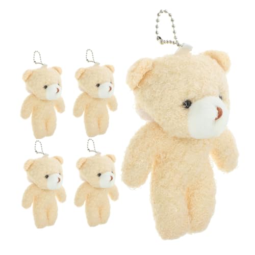 JOINPAYA 5 Stück Großer Bärenanhänger Stofftierbär Stofftierplüsch Tragen Stofftier Bär Plüsch Kleiner Bär Tierischer Plüsch Plüschtier Kuscheltier Kleine Bären Pp Baumwolle Beige JOINPAYA 5 Stück Großer Bärenanhänger Stofftierbär Stofftierplüsch Tragen Stofftier Bär Plüsch Kleiner Bär Tierischer Plüsch Plüschtier Kuscheltier Kleine Bären Pp Baumwolle Beige von JOINPAYA