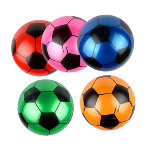 JOINPAYA Bälle Fußball-Set 5-teilig Jungen und Mädchen Aufblasbares Hüpftrainingsspielzeug Mini-fußball für Indoor-Spiele JOINPAYA Bälle Fußball-Set 5-teilig Jungen und Mädchen Aufblasbares Hüpftrainingsspielzeug Mini-fußball für Indoor-Spiele von JOINPAYA