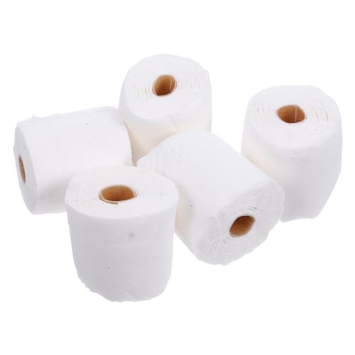 JOINPAYA Puppenhaus-Requisiten Im Miniaturformat – 5 Mini-papierhandtücher Ideal Für Die Badezimmereinrichtung Leicht Zu Tragen Für Fantasievolles Spielen Der Kinder von JOINPAYA