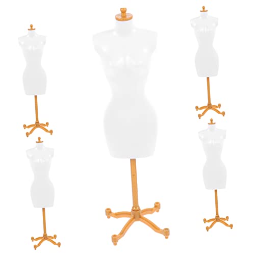 JOINPAYA 5 Stück Puppenaufhänger puppenkleiderbügel Puppen kleiderbügel Kleiderschaufensterpuppen-Ausstellung Puppenhaus Schaufensterpuppe für kleiderständer Puppenkleider Zeigen Modelle von JOINPAYA