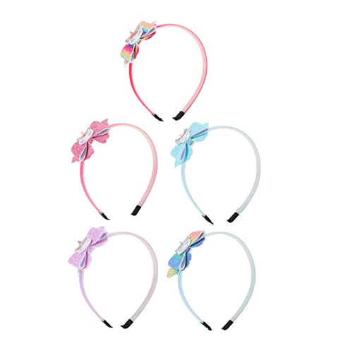 JOINPAYA 5 Stück Schleife Stirnband Party Kinderhaaraccessoires für Mädchen kinderkosmetik bowknot haarband Bogen-Einhorn-Kopf-Reifen entzückendes Einhorn-Haarband Glitzer-Zwiebel-Pudertuch JOINPAYA 5 Stück Schleife Stirnband Party Kinderhaaraccessoires für Mädchen kinderkosmetik bowknot haarband Bogen-Einhorn-Kopf-Reifen entzückendes Einhorn-Haarband Glitzer-Zwiebel-Pudertuch von JOINPAYA