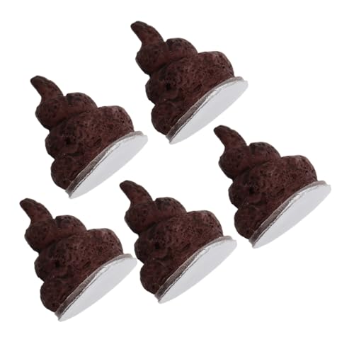 JOINPAYA 5 Stück Simulation Poop Spielzeugkacke Poop-Spiel Kotspielzeug Gefälschter KOT Gefälschte Light Brown Harz JOINPAYA 5 Stück Simulation Poop Spielzeugkacke Poop-Spiel Kotspielzeug Gefälschter KOT Gefälschte Light Brown Harz von JOINPAYA