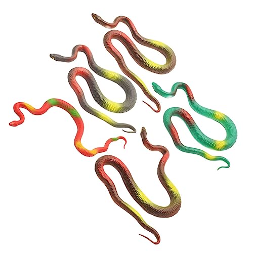 JOINPAYA 5 Stück Simuliertes Python- Kniffliges Schlangenspielzeug Gefälschtes Schlangenspielzeug Simulationsschlangenspielzeug JOINPAYA 5 Stück Simuliertes Python- Kniffliges Schlangenspielzeug Gefälschtes Schlangenspielzeug Simulationsschlangenspielzeug von JOINPAYA