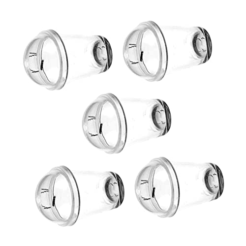 JOINPAYA 5 Stück Strohdeckelmodell Becher Mini-Kaffeetasse Kaffeetassen mit Deckel kleine Tassen mit Deckel Kleine Teetassen klare Tassen Modelle winzige Tasse Plastik Transparent JOINPAYA 5 Stück Strohdeckelmodell Becher Mini-Kaffeetasse Kaffeetassen mit Deckel kleine Tassen mit Deckel Kleine Teetassen klare Tassen Modelle winzige Tasse Plastik Transparent von JOINPAYA