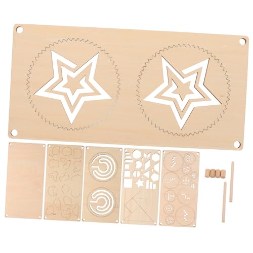 JOINPAYA 5 Stück Teiliges Malbrett mit Fingerlabyrinth und Schablonen Multifunktionales Lernspielzeug für Kleinkinder Feinmotorik Hand-Auge-koordination und Kognitiver Entwicklung JOINPAYA 5 Stück Teiliges Malbrett mit Fingerlabyrinth und Schablonen Multifunktionales Lernspielzeug für Kleinkinder Feinmotorik Hand-Auge-koordination und Kognitiver Entwicklung von JOINPAYA