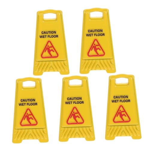 JOINPAYA 5 Stück Teiliges Miniatur Warnschild für Puppenhaus Realistische Rutschige Boden Warnzeichen Pädagogisches zur Sicherheitserziehung Vielseitig für Rollenspiele und Dekoration JOINPAYA 5 Stück Teiliges Miniatur Warnschild für Puppenhaus Realistische Rutschige Boden Warnzeichen Pädagogisches zur Sicherheitserziehung Vielseitig für Rollenspiele und Dekoration von JOINPAYA