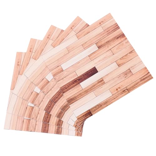 JOINPAYA 5stücke Selbstklebende Wandtapete Im Holzdesign Für Puppenhäuser Realistische Holzmaserung Für Miniatur-Dekorationen Und -projekte JOINPAYA 5stücke Selbstklebende Wandtapete Im Holzdesign Für Puppenhäuser Realistische Holzmaserung Für Miniatur-Dekorationen Und -projekte von JOINPAYA