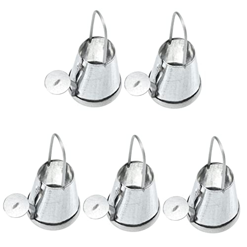 JOINPAYA 5 Stück Wasserkocher Micro Landschaft Gießkanne Für Pflanzen Mini-gießkannen Miniatur-gießkanne Klein Drinnen Wasserkanne Für Winzig Anlage Krug Silver Eisen JOINPAYA 5 Stück Wasserkocher Micro Landschaft Gießkanne Für Pflanzen Mini-gießkannen Miniatur-gießkanne Klein Drinnen Wasserkanne Für Winzig Anlage Krug Silver Eisen von JOINPAYA