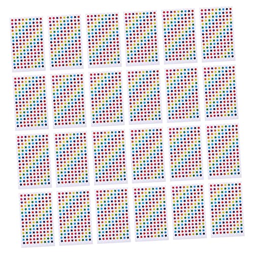 JOINPAYA 50 Blatt Belohnungsaufkleber Fünfzackiger Sternaufkleber Lobetikett Selbstklebende Belohnungsetiketten Lob Aufkleber Dekorationsaufkleber Kindergartenzubehör PVC JOINPAYA 50 Blatt Belohnungsaufkleber Fünfzackiger Sternaufkleber Lobetikett Selbstklebende Belohnungsetiketten Lob Aufkleber Dekorationsaufkleber Kindergartenzubehör PVC von JOINPAYA