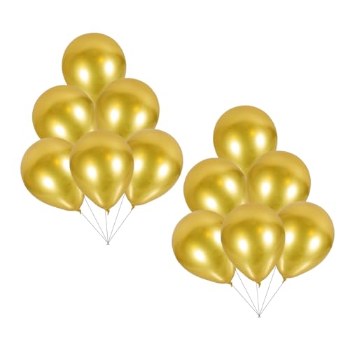 JOINPAYA 50 Stück Ballon aus Metall durchsichtige befüllbare Luftballons pastellfarbene Luftballons große luftballons große ballons Geburtstagsballons für Frauen Hochzeitsballons Emulsion von JOINPAYA