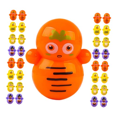 JOINPAYA 50 Stück Becher Kinderbechertier Desktop-dekoration Mini-tierbecher- Goodie-bag-füller Kleines Tierdekor Desktop-tierdekor Exquisites Becherdekor Wackeln Plastik von JOINPAYA