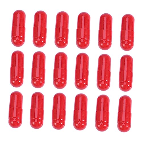 JOINPAYA 50 Stücke Halloween Plasma Gefälschte Kapseln Realistische Gesicht für Make-up Essbare Kapseln für Streiche von JOINPAYA