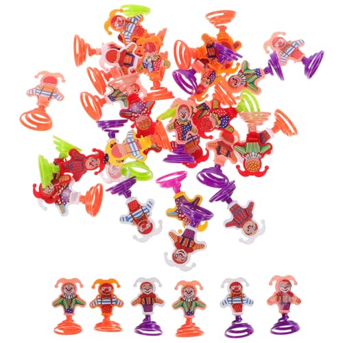 JOINPAYA Mini-Clown-Spring-springspielzeug Lustiges Jungengeschenk Clown-Spielzeug Für Jungen Und Mädchen Frühlingsparty- Kreatives Schreibtisch-Spielzeug von JOINPAYA