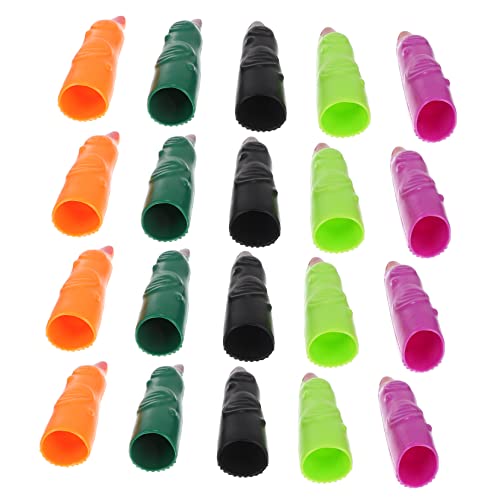 JOINPAYA 50 Stück Halloween Fake Witch Fingers in Farben Gelenkige Gruselige Fingerverlängerungen für Hexen und Zombie Kostüme für Horror Dekoration und Halloween Partys JOINPAYA 50 Stück Halloween Fake Witch Fingers in Farben Gelenkige Gruselige Fingerverlängerungen für Hexen und Zombie Kostüme für Horror Dekoration und Halloween Partys von JOINPAYA
