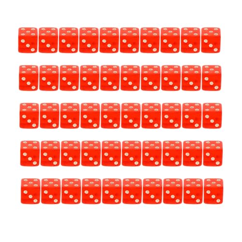 JOINPAYA Unterhaltung 6 Seitige Würfel Symbol Acryl Party Spiel Würfel Set Für Kinder Puzzle Würfel Spielzeug von JOINPAYA