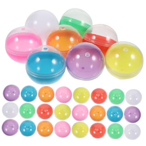 JOINPAYA 50 Stück Lotterieball- Gewinnspielkugeln klein durchscheinende Zugkugeln Zeichnen von Bällen für das Spiel Kaugummiautomat für Spielzubehör Sphäre Partybälle Spielbälle pp von JOINPAYA