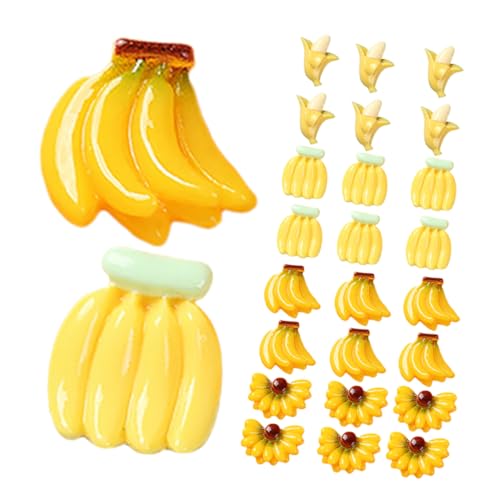 JOINPAYA 50 Stück Mini-Bananen Simulation Ausgestopft Schälen Künstliche Früchte Hart Drinnen Kunst Bananenstütze Simuliertes Obst Mini-früchte Künstliche Bananen Harz JOINPAYA 50 Stück Mini-Bananen Simulation Ausgestopft Schälen Künstliche Früchte Hart Drinnen Kunst Bananenstütze Simuliertes Obst Mini-früchte Künstliche Bananen Harz von JOINPAYA