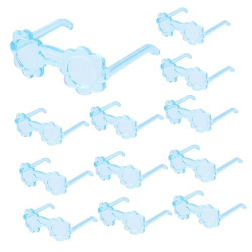 JOINPAYA 50 Stück Mini-Brille Puppe Mädchen Winzige Gläser Winzige Brille Miniatur-brillensachen Sky-Blue Plastik JOINPAYA 50 Stück Mini-Brille Puppe Mädchen Winzige Gläser Winzige Brille Miniatur-brillensachen Sky-Blue Plastik von JOINPAYA