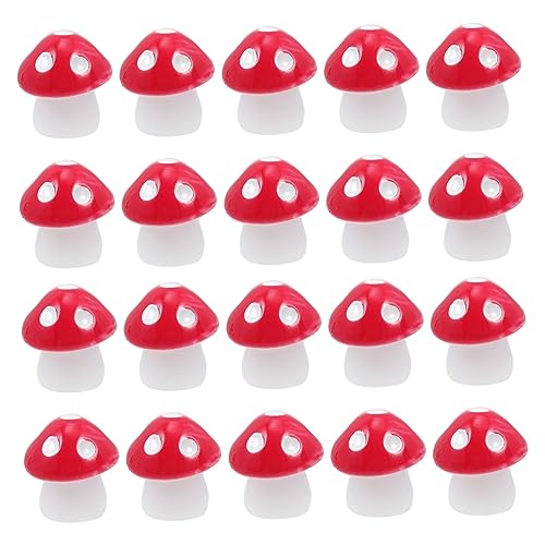 JOINPAYA 50 Stück Mini-Pilz-Ornament Pilzdekoration klein Bunte Pilze topfpflanzen Dekoration Pilzgartendekor wohnungsdeko makramee rot Pilzverzierung Miniaturpilzschmuck Pilz-Modell Harz JOINPAYA 50 Stück Mini-Pilz-Ornament Pilzdekoration klein Bunte Pilze topfpflanzen Dekoration Pilzgartendekor wohnungsdeko makramee rot Pilzverzierung Miniaturpilzschmuck Pilz-Modell Harz von JOINPAYA
