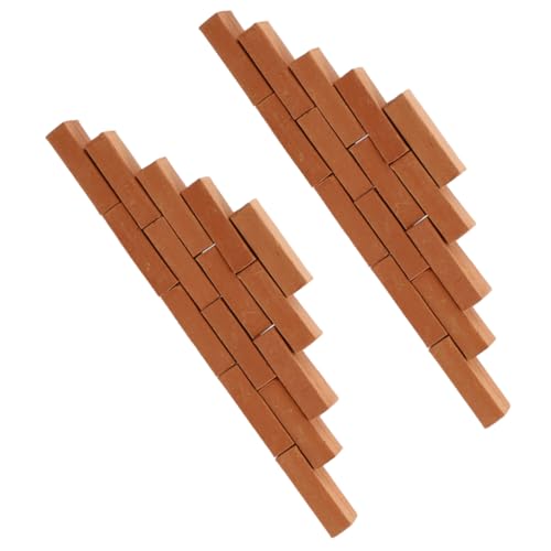 JOINPAYA 50 Stück Mini-Steine hühner kinderknallzeug gieskanne kinderspielzeug sandtisch Modell aus gefälschten Ziegeln Miniatur-Ziegel-Ornament Ton rot JOINPAYA 50 Stück Mini-Steine hühner kinderknallzeug gieskanne kinderspielzeug sandtisch Modell aus gefälschten Ziegeln Miniatur-Ziegel-Ornament Ton rot von JOINPAYA