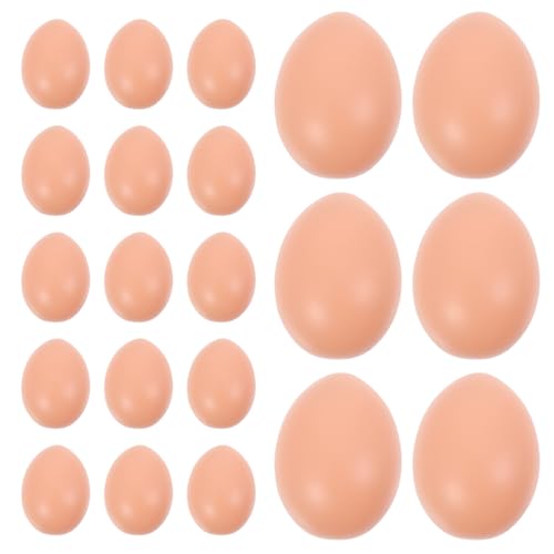 JOINPAYA 50 Stück Ostereier Gefälschte Notgroschen Küche So Tun, Als Ob Sie Kinderküchenzubehör Lebensechtes Huhn Osterkorb Stuffers Künstliche Hühnereier Khaki Plastik JOINPAYA 50 Stück Ostereier Gefälschte Notgroschen Küche So Tun, Als Ob Sie Kinderküchenzubehör Lebensechtes Huhn Osterkorb Stuffers Künstliche Hühnereier Khaki Plastik von JOINPAYA