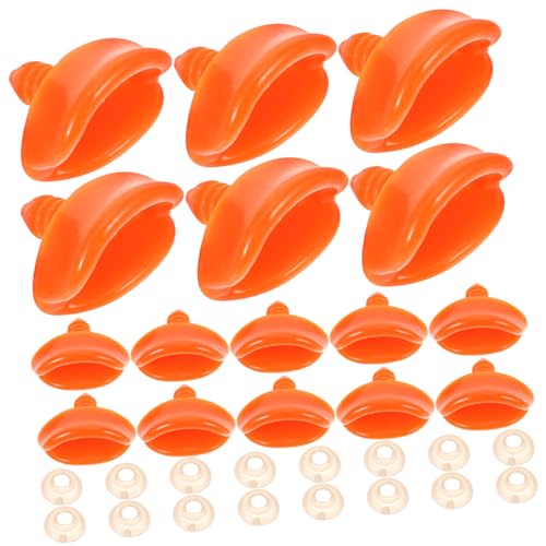 JOINPAYA 50 Stück Schnäbel Sicherheitsschnäbel Entenschnäbel Zum Basteln Entenzubehör Mund Set Puppenspielzeug Münder Für Stofftiere Schnabelpuppe Mädchenspielzeug DIY Orange JOINPAYA 50 Stück Schnäbel Sicherheitsschnäbel Entenschnäbel Zum Basteln Entenzubehör Mund Set Puppenspielzeug Münder Für Stofftiere Schnabelpuppe Mädchenspielzeug DIY Orange von JOINPAYA