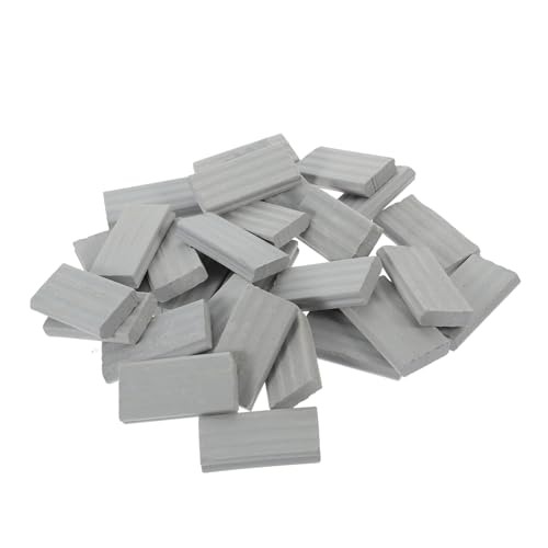 JOINPAYA 50 Stück Simulierte Kleine Steine Schaumstoffziegel Modelleisenbahnen Mini-Kleidung Ziegel Für Draußen Winzige Ziegel Kleine Ziegelsteine Diorama-Material Mini-Steine Gebäude Boden von JOINPAYA