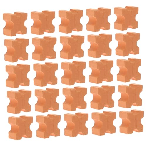 JOINPAYA 50 Stück Simulierte Kleine Steine Winziges Mini-puppenhausmöbel Konstruktion Wand Mini-bausteine ​​zum Basteln Gebäude Kleines Ziegelsteinspielzeug Winziges Zuhause Boden von JOINPAYA