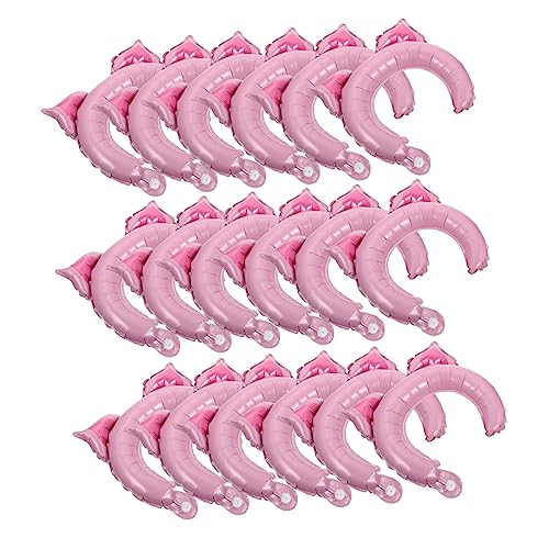 JOINPAYA 50 Stück Stirnband Aluminiumfolienballon Tier Aufblasbare Cartoon Tierballons Pool Ballonbogen Kit Aufblasbare Schweine Aufblasbare Tierfigur Blasen Aluminiumfolie Rosa von JOINPAYA