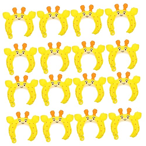 JOINPAYA 50 Stück Stirnband Ballon Aus Aluminiumfolie Aufblasbar Kinderkleidung Party Ballonpumpen Kostüme Für Halloween Ballons Stirnbänder Für Mädchen Cartoon Tierballons Gelb JOINPAYA 50 Stück Stirnband Ballon Aus Aluminiumfolie Aufblasbar Kinderkleidung Party Ballonpumpen Kostüme Für Halloween Ballons Stirnbänder Für Mädchen Cartoon Tierballons Gelb von JOINPAYA