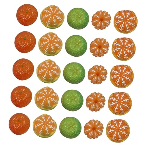 JOINPAYA Miniatur-orangenfrüchte Für Puppenhaus Gefälschte Obstdekorationen 50 Stück Ohrring-halsketten-zubehör JOINPAYA Miniatur-orangenfrüchte Für Puppenhaus Gefälschte Obstdekorationen 50 Stück Ohrring-halsketten-zubehör von JOINPAYA