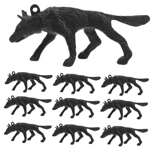 JOINPAYA 50-teilige Hundestatuen: Miniatur-polizeihundefigur – Simulationstiermodelle Für Kinder, Fördert Die Kognitive Entwicklung Für Sandkasten-Rollenspiele von JOINPAYA